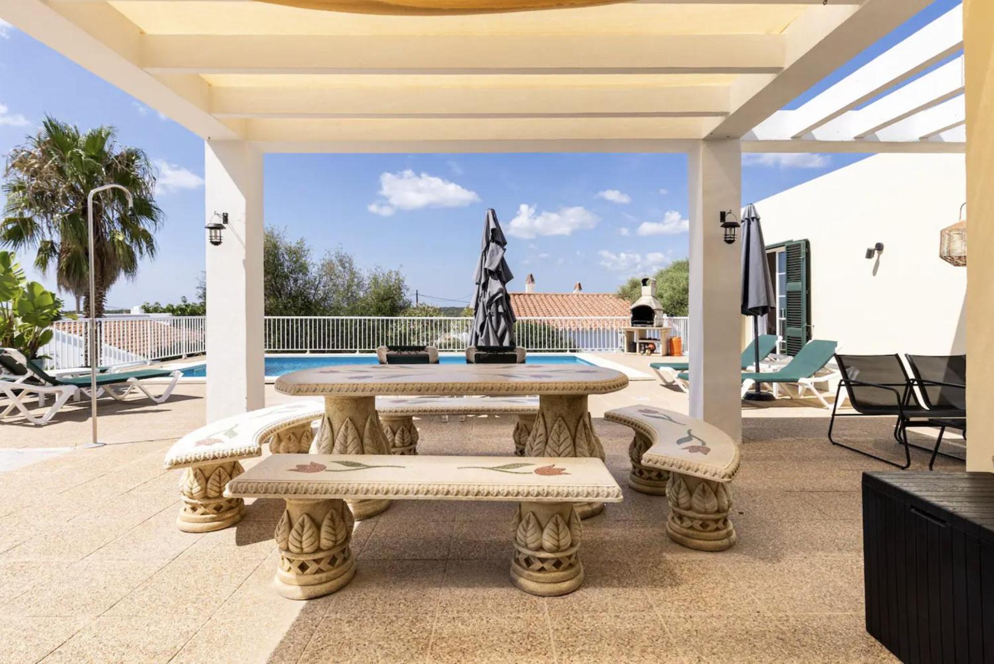Cala En Porter  Villa Jordi - Cala En Porter מראה חיצוני תמונה